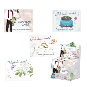 SOBRE BILLETERO PARA BODAS REF. 37971