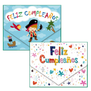 SOBRE BILLETERO PARA CUMPLEAÑOS  REF. 37975