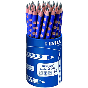LAPIZ GRAFITO LYRA GROOVE BOTE 36UD