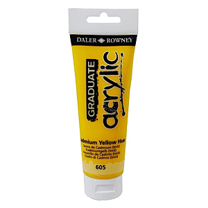 PINTURA ACRILICA GRADUATE AMARILLO CADMIO - 120ML