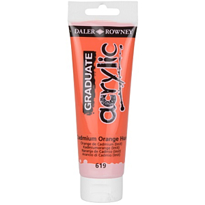 PINTURA ACRILICA GRADUATE NARANJA CADMIO - 120ML