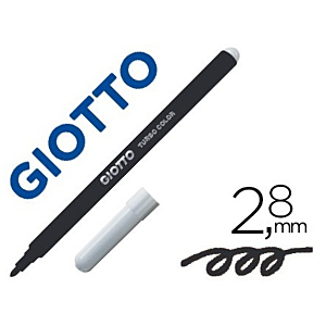 ROTULADOR GIOTTO TURBO COLOR 12UD NEGRO