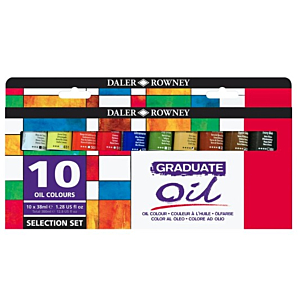 PINTURAS AL OLEO DALER ROWNEY SET 10 COLORES