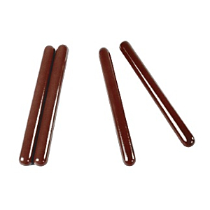 CLAVES DE MADERA (SET 2 UND.)