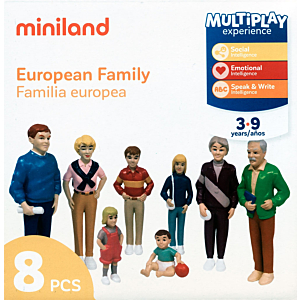 FAMILIA EUROPEA 8 FIGURAS