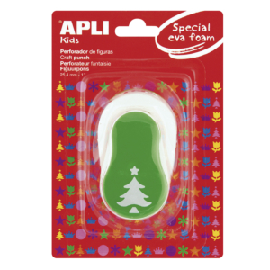 PERFORADORA PAPEL Y GOMA EVA ÁRBOL NAVIDAD 25,4 MM REF. 13303