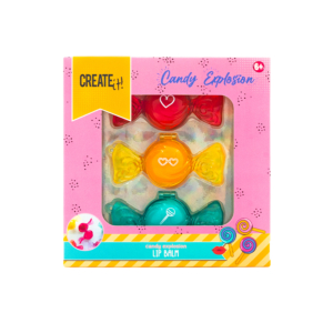 BÁLSAMO LABIAL CREATE IT CANDY CARAMELO 3 UD.                                                       