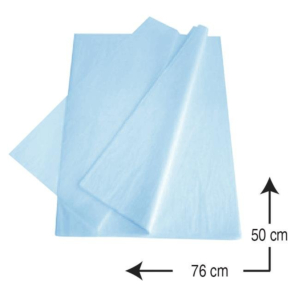 PAPEL DE SEDA CAMPUS 76 X 50 CM. 500 H. AZUL CELESTE