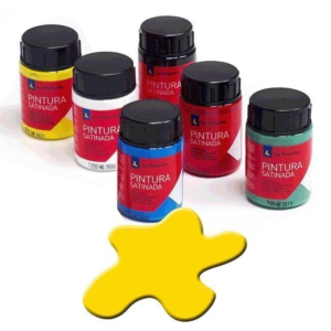 PINTURA PLÁSTICA LA PAJARITA AMARILLO ORO Nº2 35 ML.