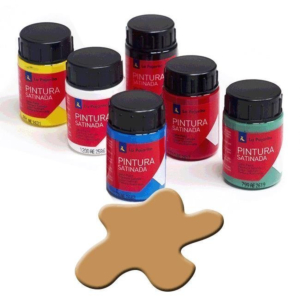 PINTURA PLÁSTICA LA PAJARITA SIENA CLARO Nº4 35 ML.