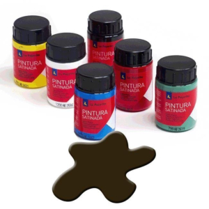 PINTURA PLÁSTICA LA PAJARITA MARRÓN Nº10 35 ML.