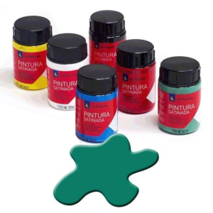 PINTURA PLÁSTICA LA PAJARITA VERDE VIVO Nº17 35 ML.