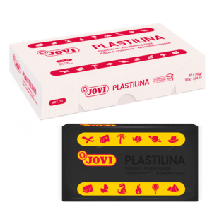 PLASTILINA JOVI 50 G. NEGRO REF. 7015