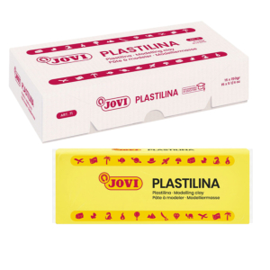 PLASTILINA JOVI 150 G. AMARILLO CLARO REF. 7102