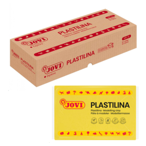 PLASTILINA JOVI 350 G. AMARILLO CLARO REF. 7202