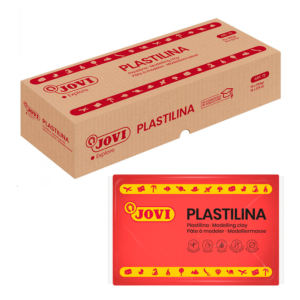 PLASTILINA JOVI 350 G. ROJO REF. 7205