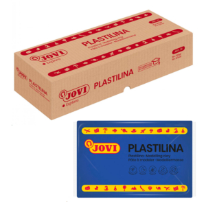 PLASTILINA JOVI 350 G. AZUL OSCURO REF. 7213
