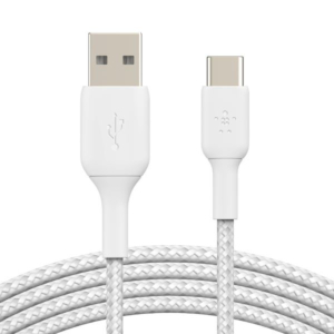 BRAIDED C-A 3M  WHT