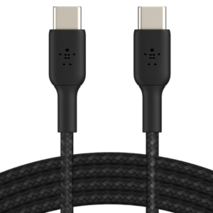 BRAIDED C-C 2.0 1M  BLK