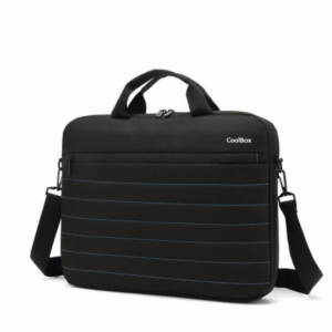 MALETIN PORTATIL COOLBOX 15.6 NEGRO