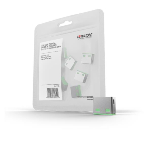 10 USB PORT LOCKS GREEN NO KEY