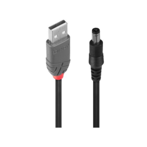 CABLE USB A M - DC 5.5/2.1 MM M