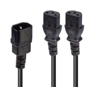 2M C14 TO 2X C13 Y EXTENSION CABLE,