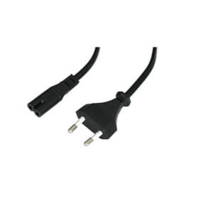 5M EURO TO IEC C7 MAINS CABLE, LOW-