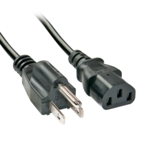 2M US 3 PIN TO C13 MAINS CABLE  LOW