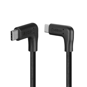 1M USB 3.2, TYPE C, 2X 90° ANGLE