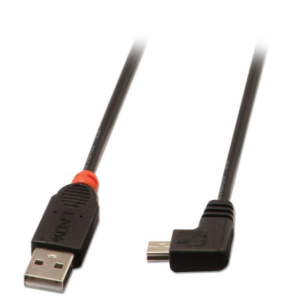 USB2.0 A/MINI-B 90 DEGREE 1M