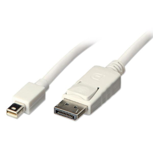 MINI DP TO DP CABLE  WHITE 5M