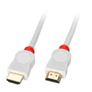 HDMI HIGH SPEED CABLE WHITE 1M