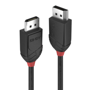 2M DISPLAYPORT CABLE 1.2 BLACK LINE