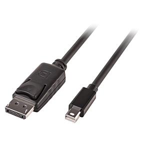 MINI DP TO DP CABLE, BLACK 3M