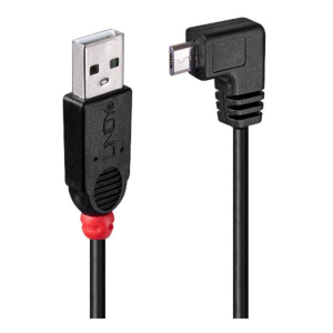 USB2.0 A/MICRO-B 90DEGREE 0.5M