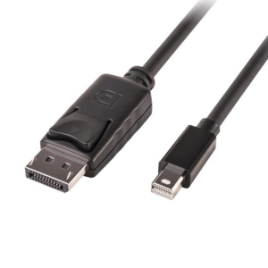 MINI DP TO DP CABLE, BLACK 2M