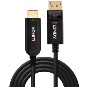 20M FIBRE OPTIC HYBRID DP 1.2 TO HD