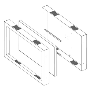 LFD HOUSING 65 TV TOTEM VESA 65