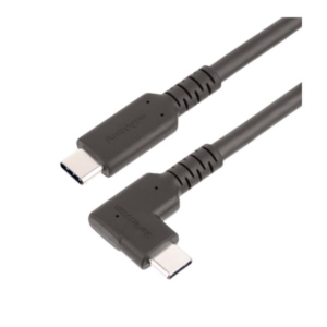 CABLE 2M USB-C ACODADO DERECHO