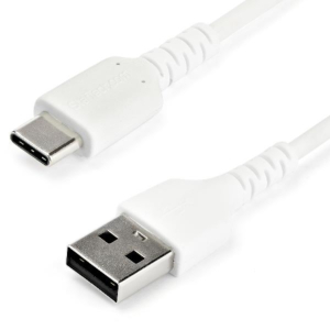CABLE 1M USB-A A USB-C BLANCO