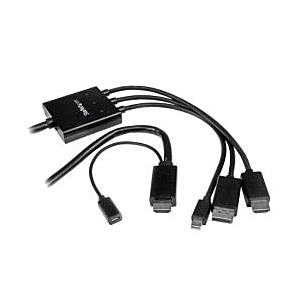 CABLE 2M HDMI DP MINIDP A HDMI
