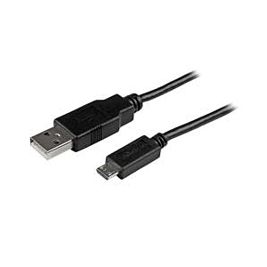 CABLE MICRO B USB A 2M
