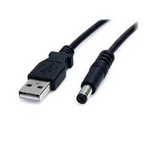 CABLE 91CM USBA A TIPO M 5.5MM