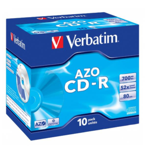 CDR 700 52X JEWELL 10 VERBATIM