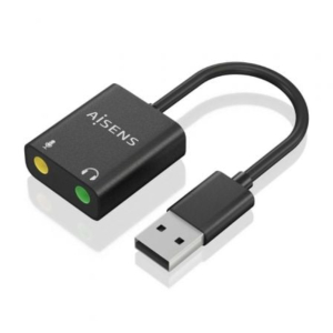 CONVERSOR USB-A A AUDIO 48KHZ 10CM