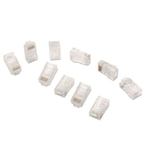 CONECTOR RJ45 8 HILOS CAT.6 10 UDS