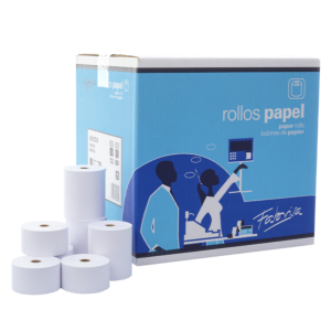 ROLLO PAPEL SUMADORA FABRISA 60G 37MMX70MM                                                          