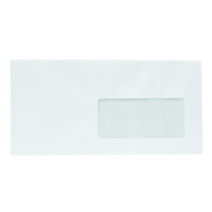 SOBRES DL PLUS OFFICE VENTANA DERECHA 110MMX220MM SOLAPA RECTA 90G 500UD.                           