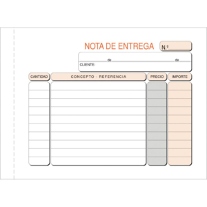 TALONARIO ENTREGAS PLUS OFFICE 153 X 109 MM ORIGINAL 100 HOJAS                                      